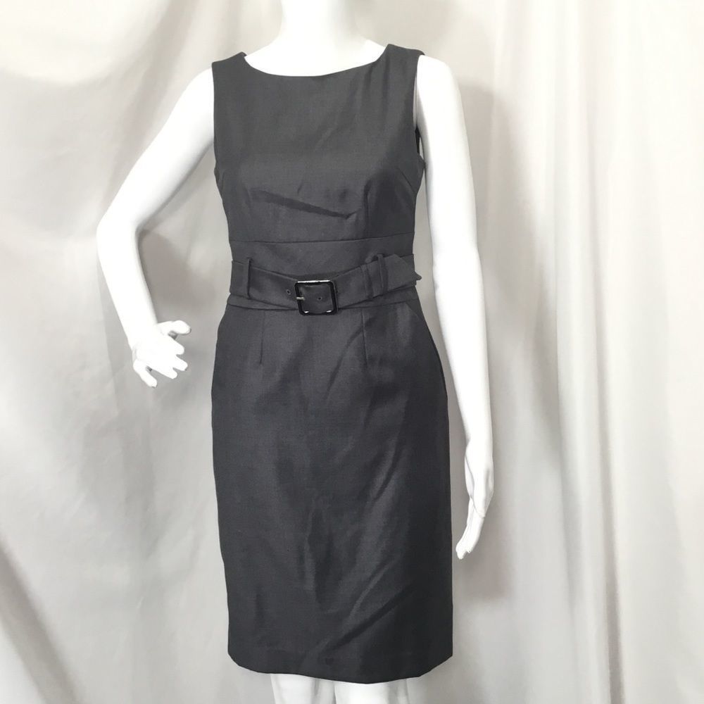 Banana Republic Belted Sheath Dress (H11)